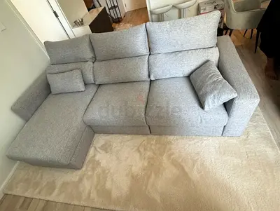 Ikea eskilstuna L shape sofa bed with storage