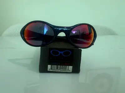 Oakley Eye Jacket Cobalt frame with +Red lens