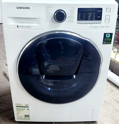 Samsung Front Load Washing Machine 7kg (ecobubble) - Good Condition