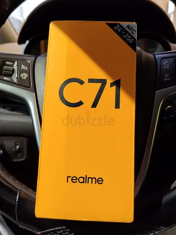 Realme C71 (Brand New in Box) - Yellow Retail Box