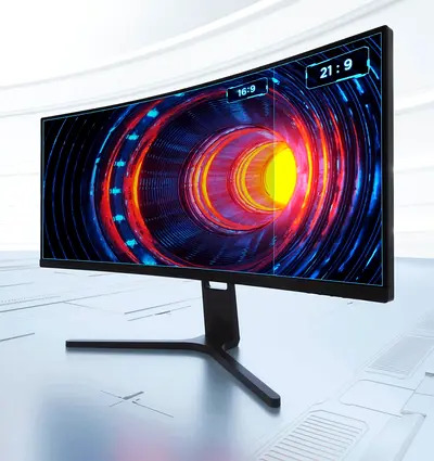 Ultrawide Curved Monitor (21:9) - 200Hz, FreeSync, 1800R