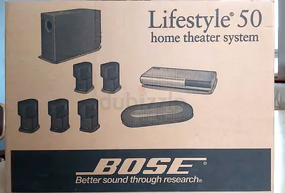 Bose 5.1 Home Theater Speaker System with Subwoofer and Remote