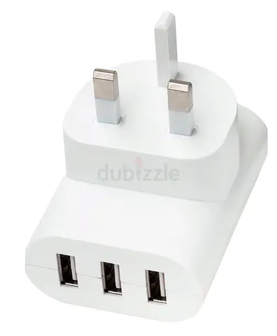 IKEA Småhagel 3-port USB charger, white
