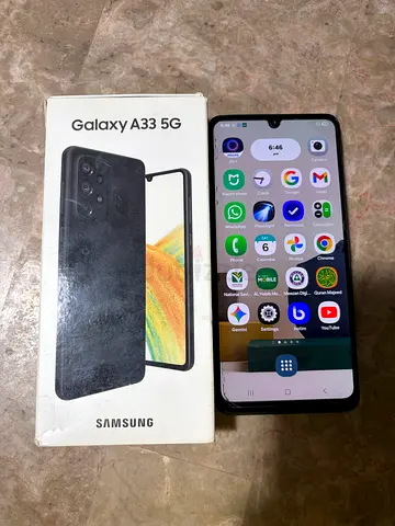 Urgent sale - Samsung A33 Black - 128 GB international version