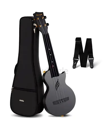 Enya Nova Go SP1 Carbon Fiber Electric Acoustic Travel Guitar - Black