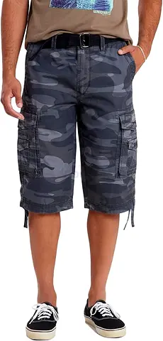 Size Waist 36. Unionbay Cordova 15 inch inseam Length Cargo Short. Original Brand New. Camo Black.