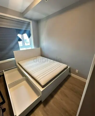Ikea bed and mattress/queen size