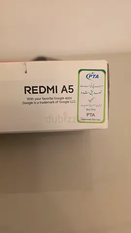 Redmi A5 32mp AI cam dual sim PTA officially approved 64gb 4+2 gb
