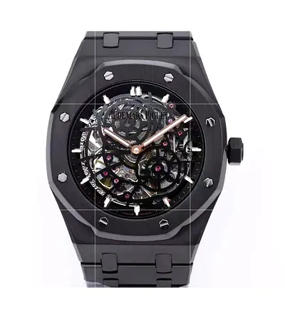 Audemars Piguet Royal Oak Double Balance Wheel Openworked Black Ceramic