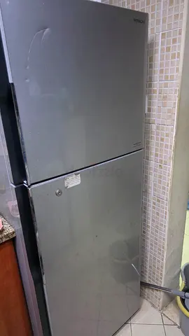 Well-used Hitachi Double Door Refrigerator - 2-Door Top Freezer