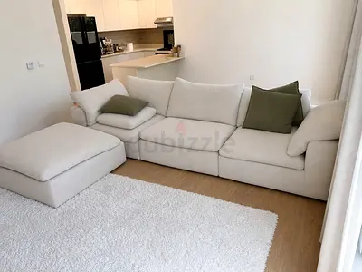 3 seater cream Sofa
