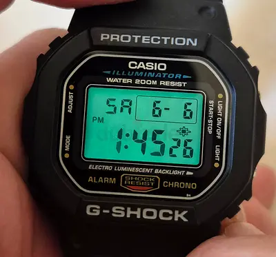 G SHOCK DW-5600E-VDF