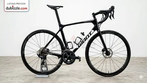 Giant Carbon Road Bike - Lightweight Race Frame, Disc Brakes