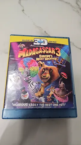 Madagascar 3: Europe’s Most Wanted (DVD/Blu-ray case) - Good condition
