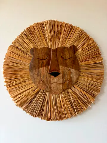 Safari wooden wall art