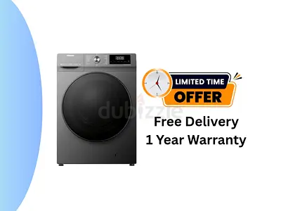 Hisense 10 Kg Front Load Washing Machine with Inverter Motor, WFQA1014EVJMWT