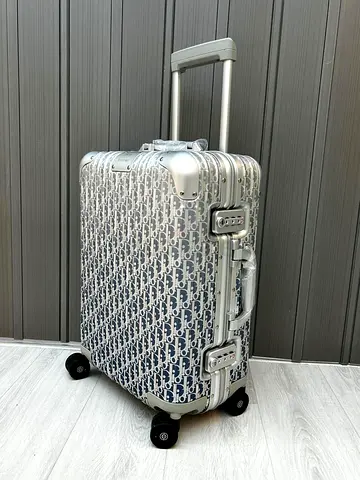 DIOR and Rimowa carry on suitcase