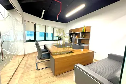 Furnished Office | Chiller Free | Top Quality | Premium Area