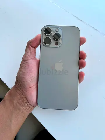 iPhone 16 Pro Max 256GB, Natural Titanium, 93% Battery Health, Price negotiable, TDRA
Version