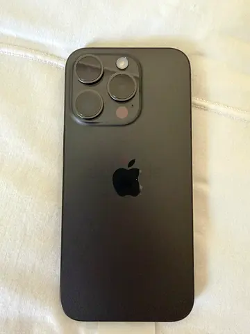 iPhone 15 Pro 256 GB black titanium replacement device. Brand new