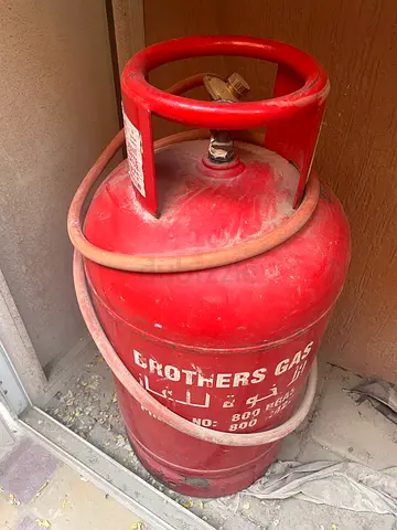 Red LPG Gas Cylinder (Used) - 25kg