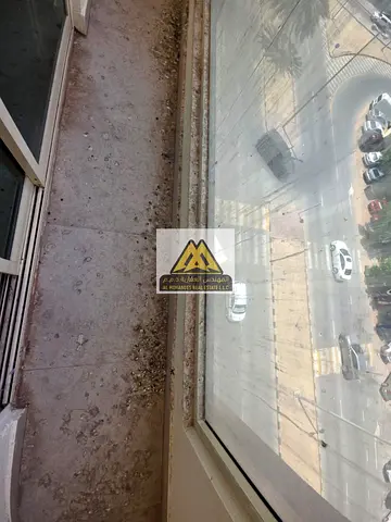 شقة غرفتين وصالة ملكية (2 حمام وبلكونة بإطلالة مفتوحة) بمساحة كبيرة وتكييف مركزي للإيجار السنوي في النعيمية 2 عجمان بسعر 30 ألف على 4 دفعات والتأمين ش