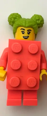 Lego vricksuit salmon pink