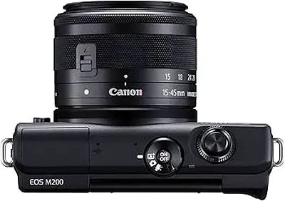 Canon EOS M200 with EF-M 15-45mm f/3.5-6.3 IS STM Lens