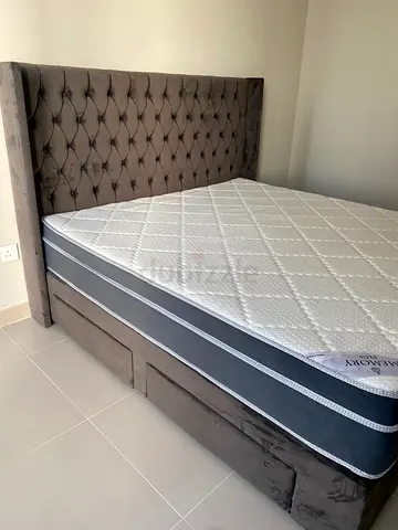 King Size Bed with Mattress