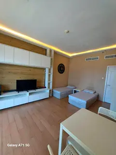 Hall room in tecom / deema residence/ for 2 persons/ ready to move in only