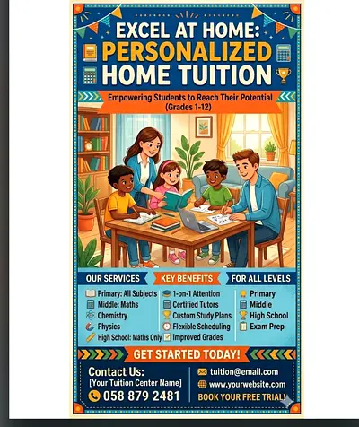 HOME TUITION AVAILABLE