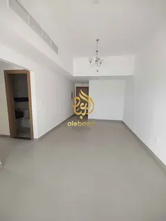 Brand New 1BHK apartment with bolcony very prime location just in 60k in warsan 4