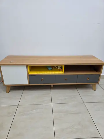 Moveout Sale! Compact TV Stand / Media Console with Storage Drawers