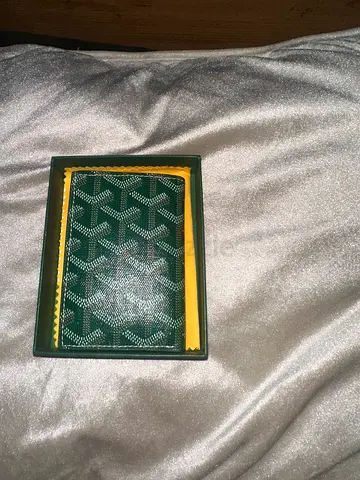 Goyard Saint-Sulpice Card Wallet Green