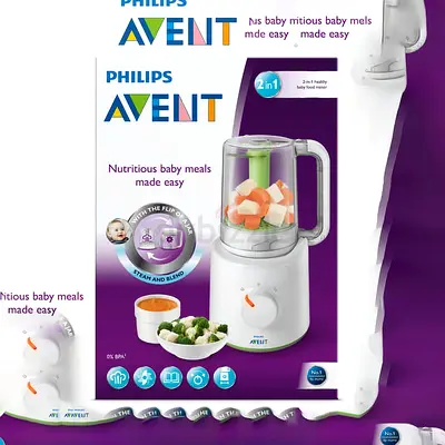 Philips AVENT 2-in-1 Baby Food Maker — Steam  Blend QUICK SALE