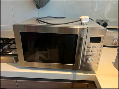 Kenwood stainless steel microwave MW598  - good working condition