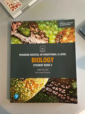 Edexcel international a level biology book 2