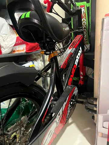 Red  Black Kids Bicycle - Good Condition