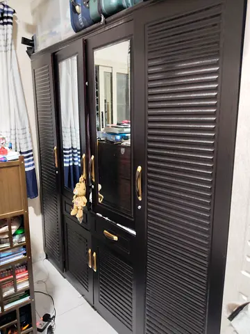 All items 1200aed, Bed, Dressing Table, 4 Door Cupboard