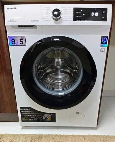 Toshiba Front Load Washing Machine - 8.5kg, Good Condition