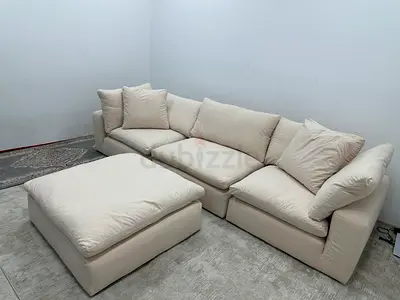 Brand new condition marina home beige luscious sofa