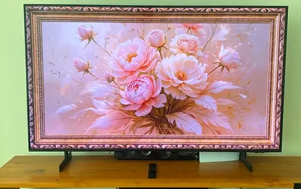Samsung 55-inch LED TV in perfect working condition with remote