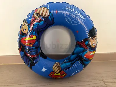 Superman Kids Inflatable Swim Ring.
