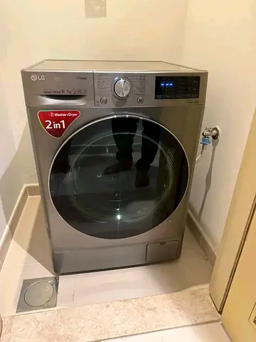 LG 2-in-1 Front Load Washer Dryer  10kg/7kg Machine