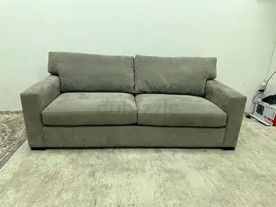 Excellent condition cratebarrel axis model three seater sofabed