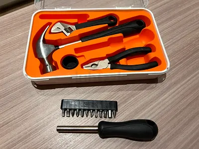 15 Piece IKEA Hand Tool Set with Case