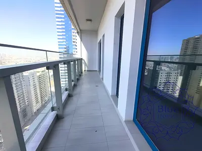 Luxury 1BR + Parking Gym Pool Balcony 55k (On Dubai Border) 55k