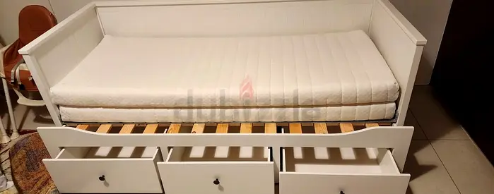 Ikea Day bed with two mettreses available in perfect condition