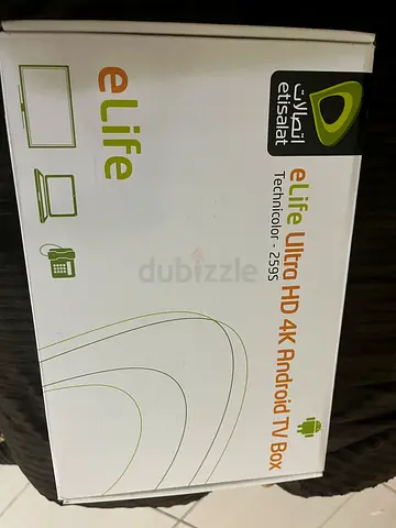 eLife Ultra HD 4K Android TV Box (Technicolor 259S) - Boxed