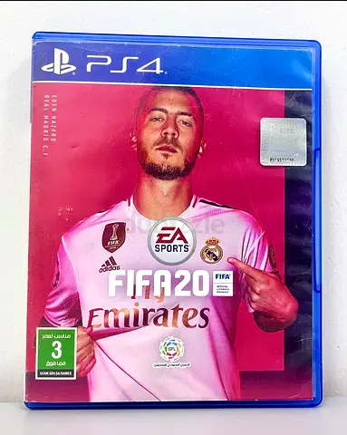 فيفا 20 PS4 نظيف جدًا + غلاف | FIFA 20 Clean Disc